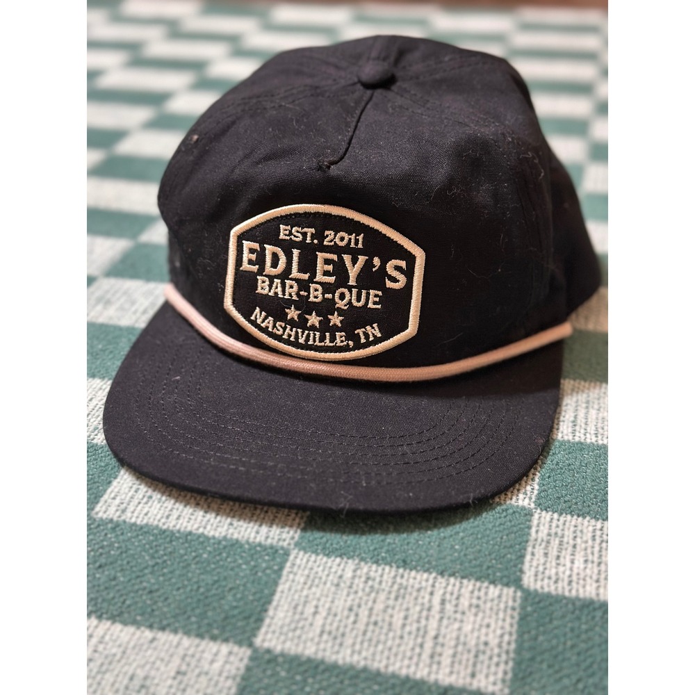 Edley's Bar-B-Que Nashville SnapBack Rope Hat Trucker Hat Men's One Size